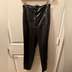 Zara Faux Leather Pants